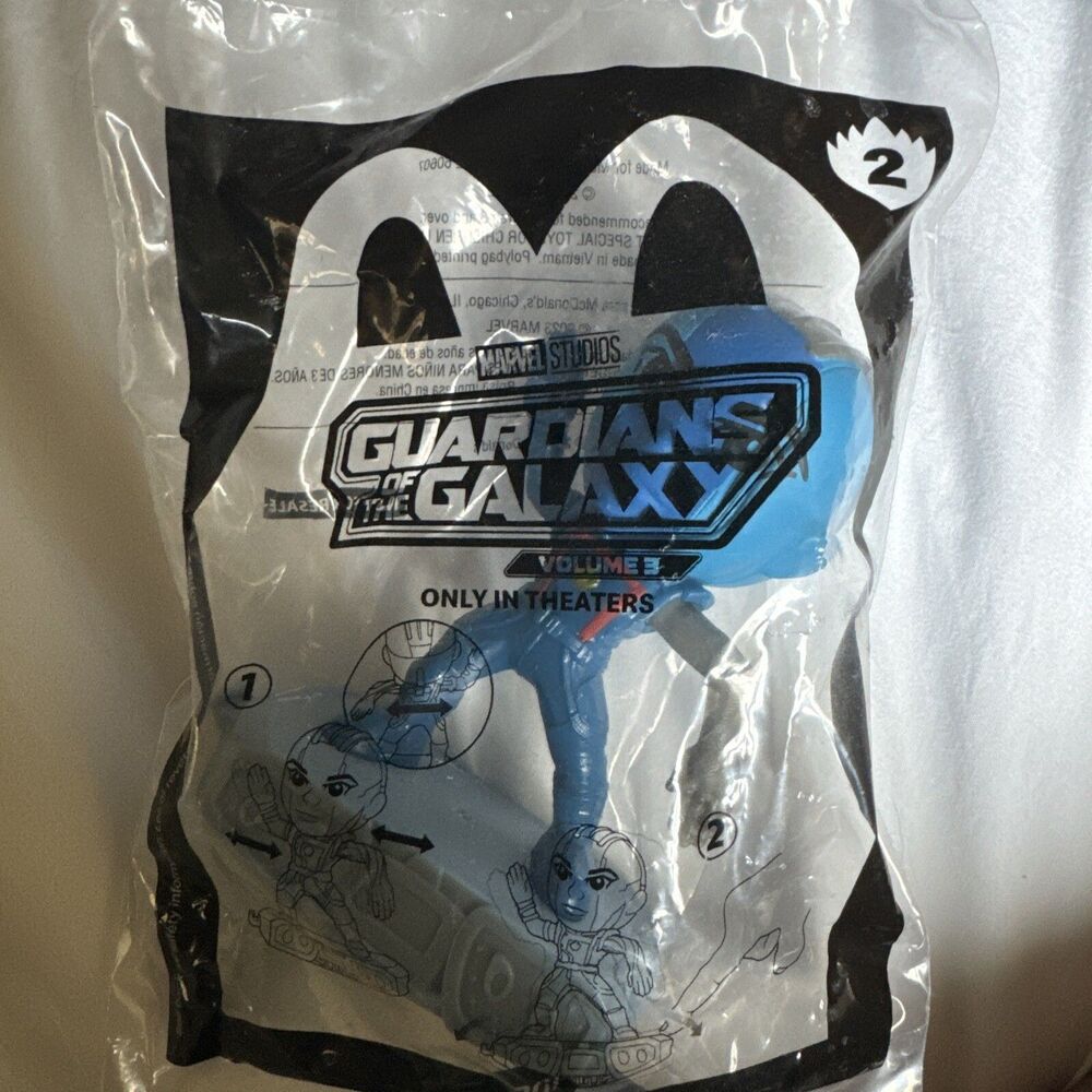 McDonald's Happy Meal toy Guardians of the Galaxy Toy #2 Nebula 2023 SEALED